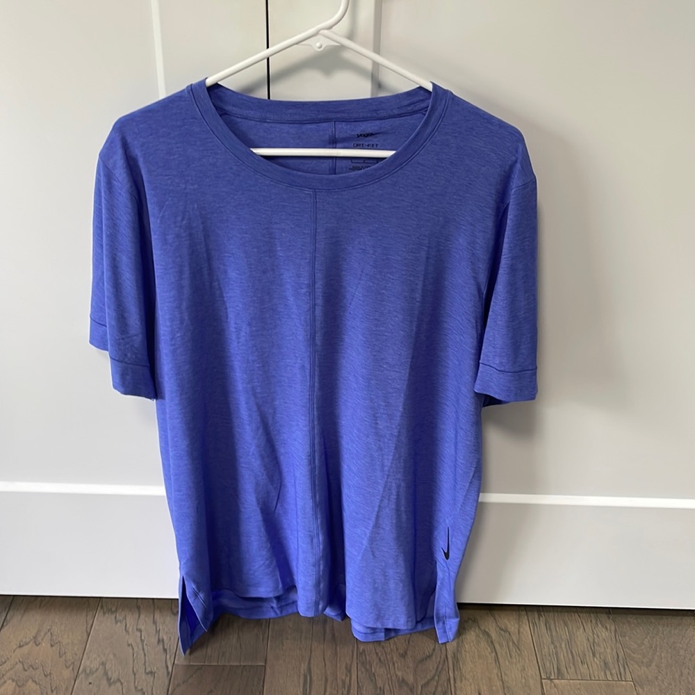 Purple Nike Yoga shirt